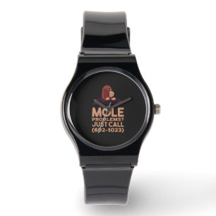 Montre Problèmes de chimie - Mole