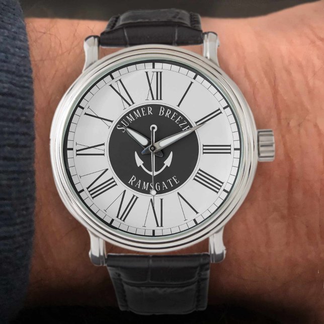 Montre Propriétaire du bateau, navire ou équipage de yach (Créateur téléchargé)