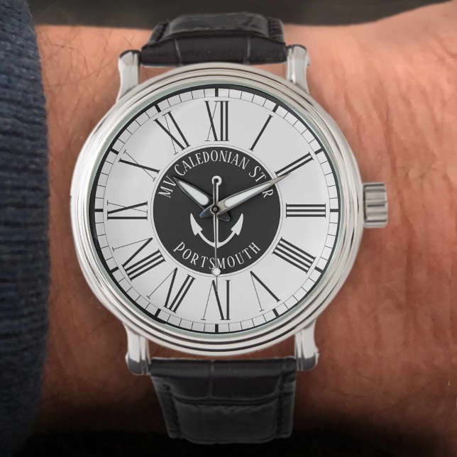 Montre Propriétaire, navire ou équipage de bateau (Créateur téléchargé)