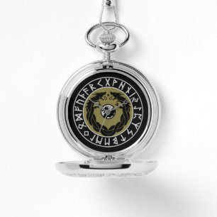 Montre Protection de Rune Viking Dragon