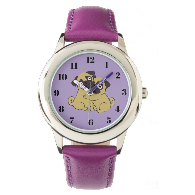 Montre Pug hug  (devant)