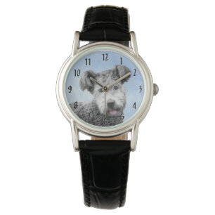 Montre Pumi Peinture - Cute Original Chien Art