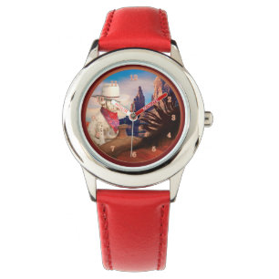 MONTRE PUPPY PONY EXPRESS DALMATIAN ROUGH RIDER