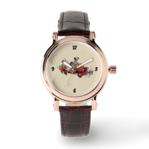Montre Pups dalmate et camion-feu