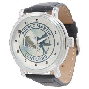 Montre Purple Martin Landlord Nature Swallow Bird Gourds