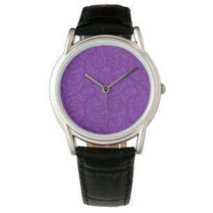 Montre Purple Paisley