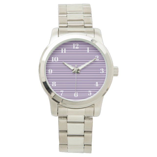 Montre Purple stripes (devant)