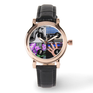 Montre Quatre de vos photos font votre propre Keepsaké