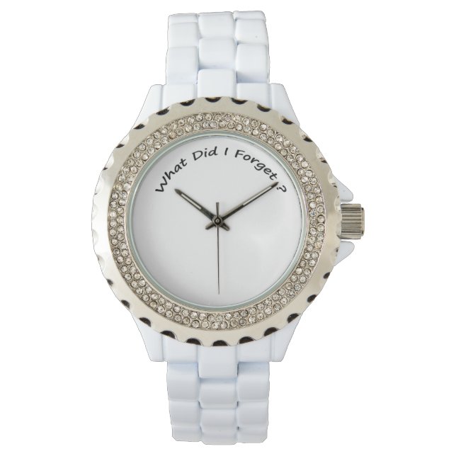 Montre Qu'Est-Ce Que J'Ai Oublié ? - Mesdames Montres. (devant)