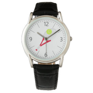 Montre Raquette de tennis et balle de tennis