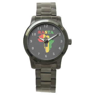 Montre Rasta Black Power