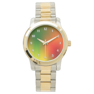 Montre Rasta Splash of Color White Numéros