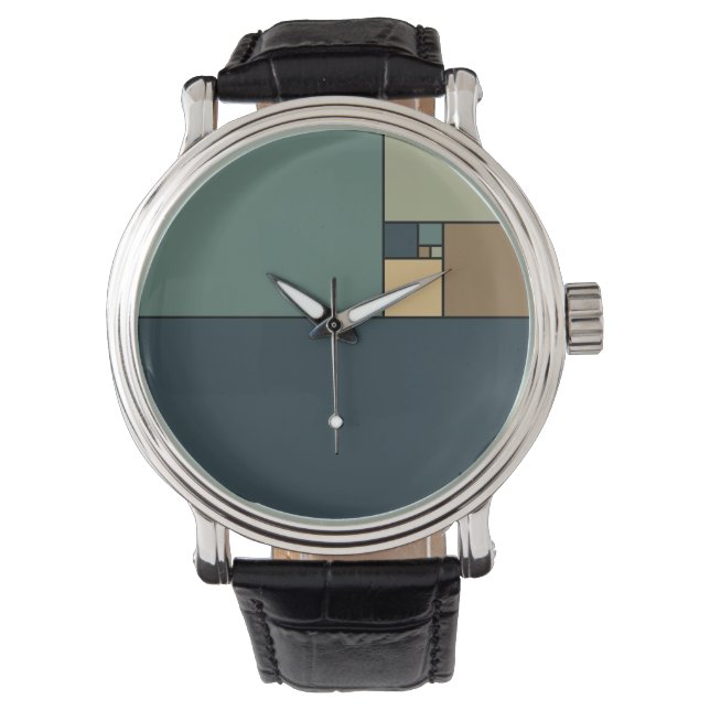 Montre Ratio d'or Carrés (neutres) (devant)