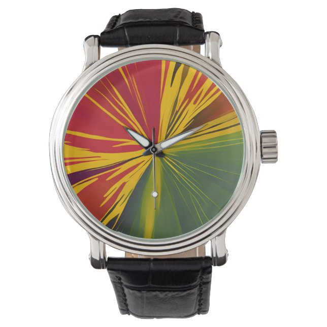 Montre Rayons de reggae (devant)