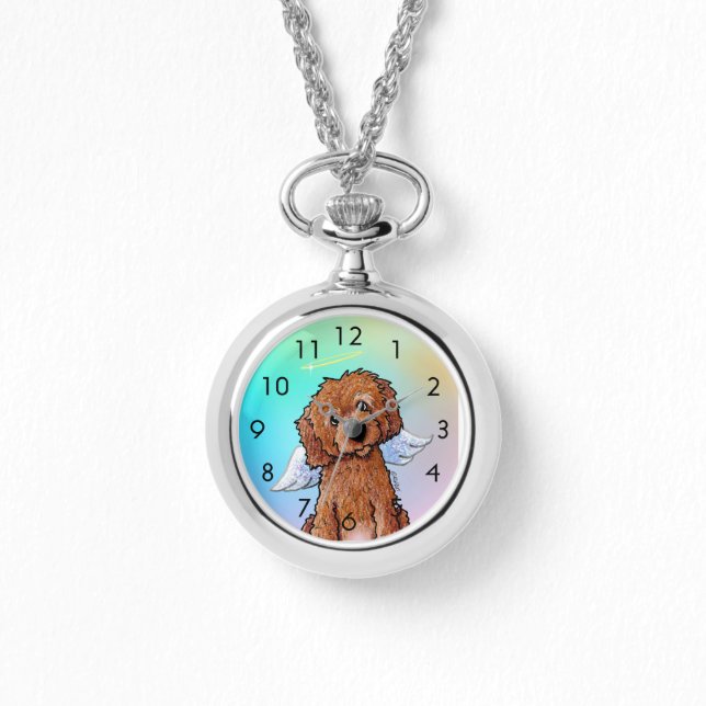 Montre Red DOODLEMOJI Angel Watch (Recto)