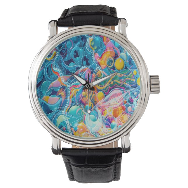 Montre Reflets de l'océan (devant)