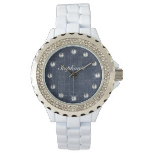 Montre Refus et diamants - Surveillance personnalisée