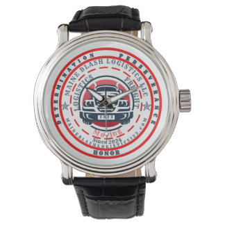 MONTRE REGARDER AVEC LOGO