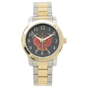 Montre Regarder le coeur et les poignards