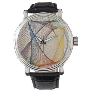 Montre Regarder le concepteur d'art géométrique