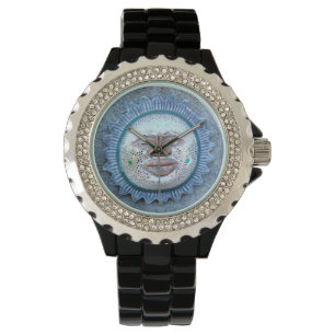 Montre regarder le visage souriant