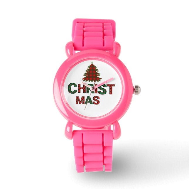 Montre Regarder les enfants de Noël (Recto)
