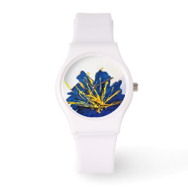 Montre Regarder les fleurs royales (Recto)