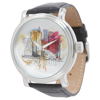Montre Regarder l'eWatch à New York