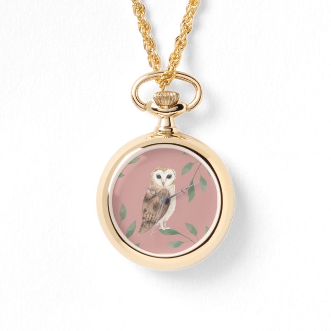 Montre Regarder mode amies en plumes (Recto)