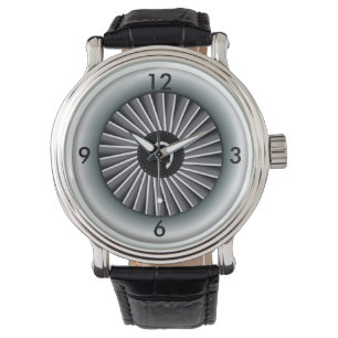 Montre Regarder moteur à réaction