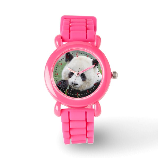 Montre Regardez le panda géant. Panda. (Recto)