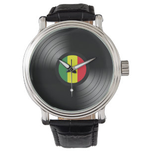Montre Reggae de vinyle