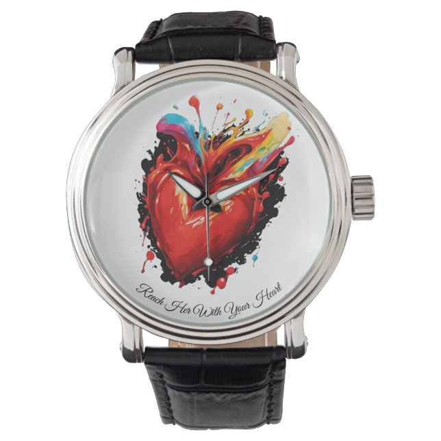 Montre Rejoignez-La Avec Votre Coeur (devant)