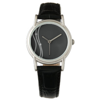 Montre reloj de cuero para mujer