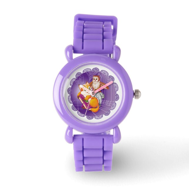 Montre renard et hibou (Recto)