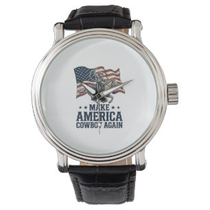 Montre Rendez à l'Amérique son cow-boy Patriote Chemise W