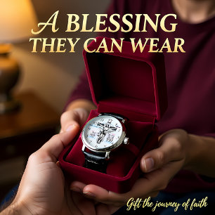 Montre Représentation de Jésus sur la Croix