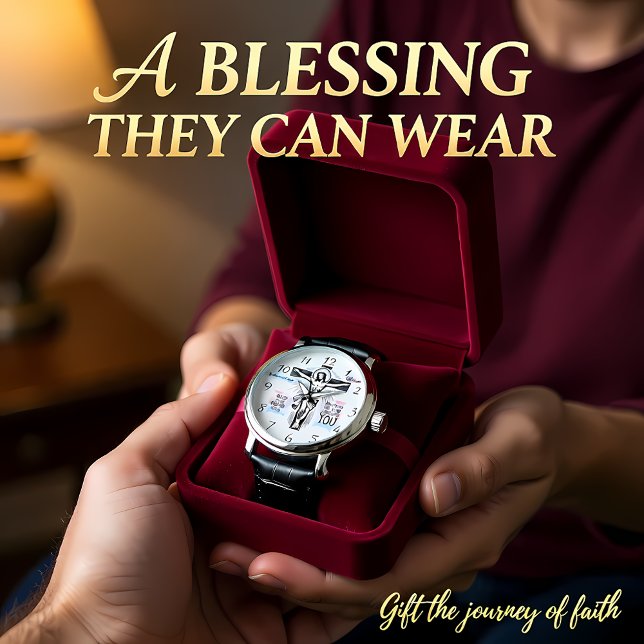 Montre Représentation de Jésus sur la Croix (Créateur téléchargé)