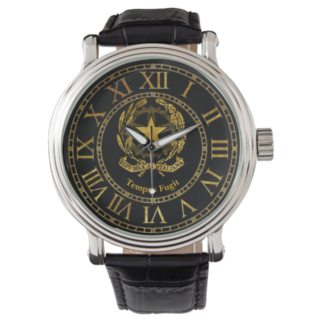 Montre République italienne Personnaliser (devant)
