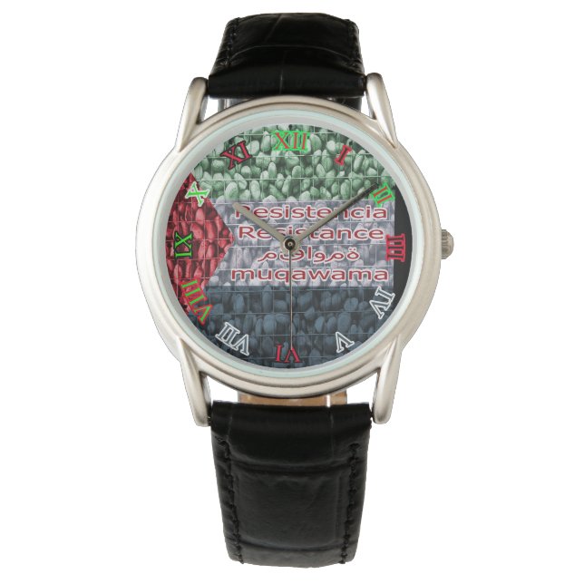 Montre resistencia por la paz (devant)
