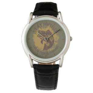 Montre Rester concentré   Poisson basse