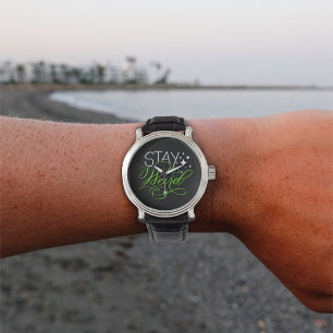 Montre Restez bizarre Introvert, Geek, Nerd