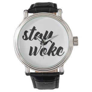 Montre Restez Woke