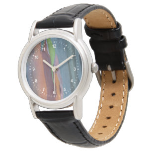 Montre Résumé de l'arbre à gomme arc-en-ciel