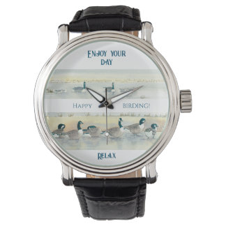 Montre Retraite Profitez de votre journée Oiseau surveill