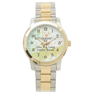Montre Retraite: Une grande pause café longue