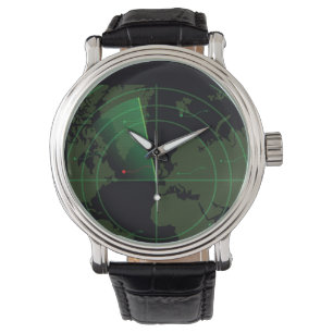 Montre Rétro écran radar
