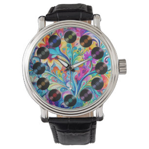 Montre Rétro Hippsychedelique années 70 60 Hip