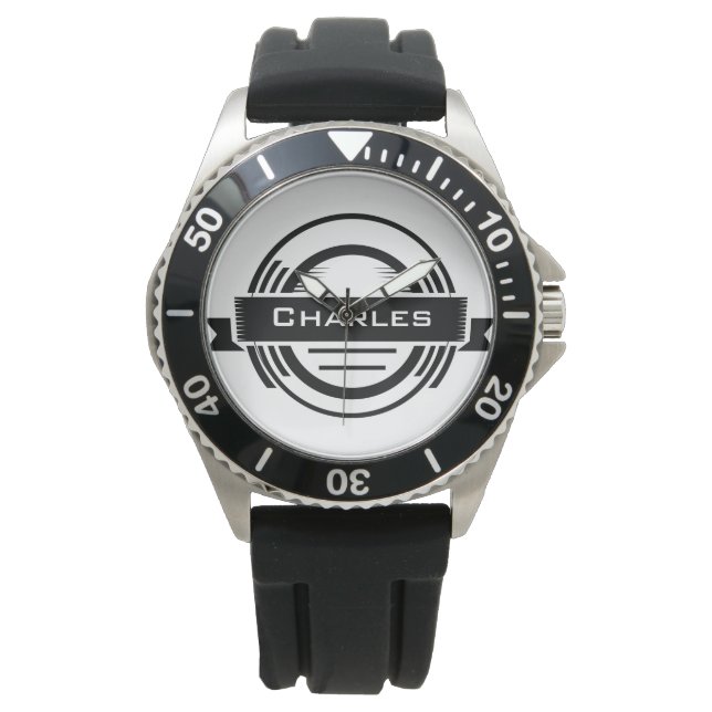 Montre Retro Hipster Watch personnalisé (devant)