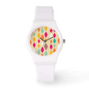 Montre Rétro motif d'abrégé sur style